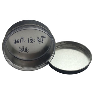 Scatola Rotonda in Alluminio Personalizzata all'Ingrosso con Rivestimento in PE e Tappo a Vite, Contenitore Sigillato per Cera per Capelli, Pomata e Crema - Product Image 2