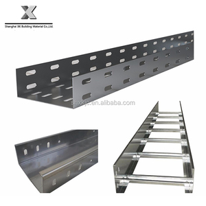 Plateau de câble en <span class=keywords><strong>acier</strong></span> ventilé galvanisé à chaud, <span class=keywords><strong>prix</strong></span> 200mm 300mm - Product Image 1