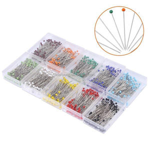 <span class=keywords><strong>Épingles</strong></span> de <span class=keywords><strong>Couture</strong></span> 38mm à Tête en Verre pour Confection de Bijoux et Décoration Florale - Product Image 2