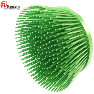 Tản nhiệt Pin vây Tản Nhiệt Led ánh sáng tản nhiệt vuông phát triển ánh sáng tròn ép đùn nhôm IP65 nhôm tản nhiệt nhôm màu xanh 1.1 - Product Image 5