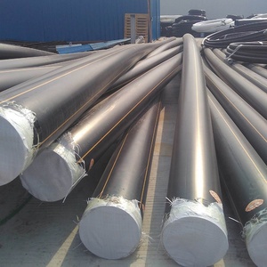 Tubería <span class=keywords><strong>de</strong></span> Gas HDPE PE100 PE80 <span class=keywords><strong>de</strong></span> <span class=keywords><strong>Alta</strong></span> Calidad, Superficie Lisa, Baja Presión, Línea Amarilla, Conexión por Enchufe, ISO9000, Venta al Por Mayor - Product Image 2