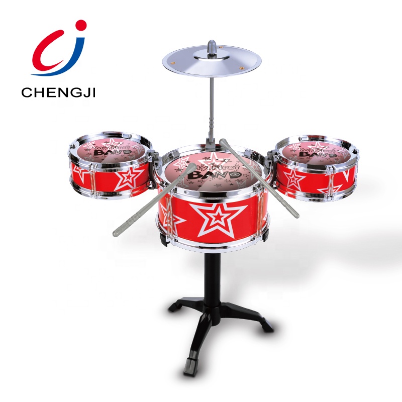 Детский обучающий музыкальный джазовый барабан, красочная креативная игрушка, набор музыкальных инструментов
