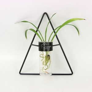 Vase à tubes de Test géométrique en verre forgé, nouveau Design, Vase de fleurs de <span class=keywords><strong>Terrarium</strong></span>, pour la lavande et les plantes hydroponiques, de haute qualité - Product Image 1