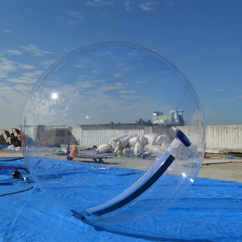 Bola Aqua Zorb Pabrik Cina, Balon Air Tiup Komersial untuk Berjalan