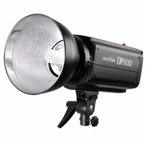 Godox DP600 600W cámara de estudio luz de Flash estroboscópica fotografía luz De Luna con bombilla