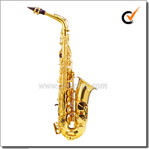 Gamme de notes de basse en Sib à Fa aigu #   <span class=keywords><strong>Saxophone</strong></span> <span class=keywords><strong>alto</strong></span> Jinbao en laiton jaune (SP260G) - Product Image 1