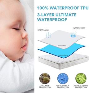 Best Selling Baby <strong>Cots</strong> Kids <strong>Bed</strong> Children 40 Plain Knitted Baby Sheet Baby Crib <strong>Waterproof</strong> <strong>Mattress</strong> <strong>Protector</strong> - Product Image 5