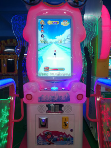 Lifang LF-AG058 Machine <span class=keywords><strong>de</strong></span> jeu d'arcade vidéo <span class=keywords><strong>de</strong></span> <span class=keywords><strong>ski</strong></span> pour enfants, à monnayeur, avec système <span class=keywords><strong>de</strong></span> récompense par loterie, en bois et plastique, écran 32 pouces - Product Image 6