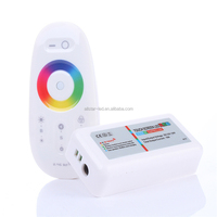 Télécommande sans fil écran tactile à led 2.4 v, DC12-24A G 18a, pour bande, ampoule et spot, rvb