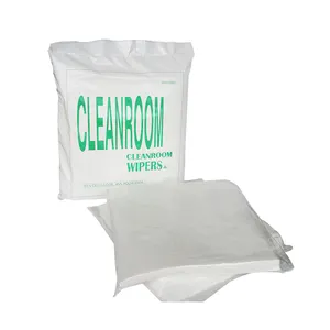 Nonwovencleanroom ทำความสะอาดโพลีเอสเตอร์ Cleanroom Wiper Car Lint ฟรีผ้าทำความสะอาด