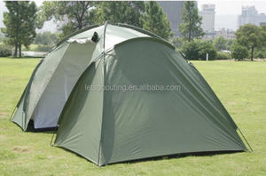 Tenda per famiglie con vendita calda per Amazon estesa da 4 a 6 persone grande tenda a cupola da campeggio con 2 camere e 1 sala (HT6069-2) - Product Image 3