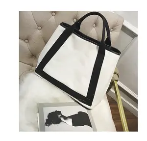 high quality Guangzhou Professional tote bag supplier new style fashion extra large canvas women handbag