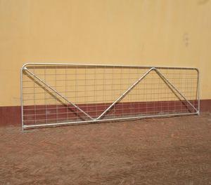 Puertas de <span class=keywords><strong>Campo</strong></span> de Acero Galvanizado y Tratado Térmicamente de 5 Barras para Uso en Granjas de Ovejas - Product Image 4