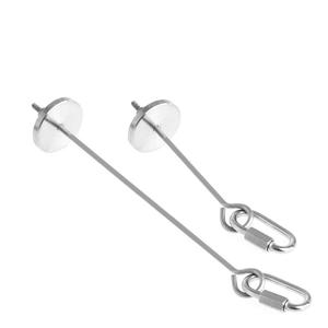 Pet kuş papağan küçük hayvan paslanmaz çelik şiş, tohum tedavi meyve kabı kafes - Product Image 4
