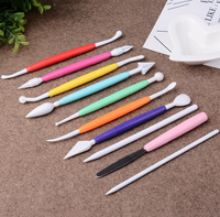 Xin Bowen vente en gros 10 pièces/ensemble coloré en plastique poterie Sculpture couteau à découper polymère argile outils de modélisation