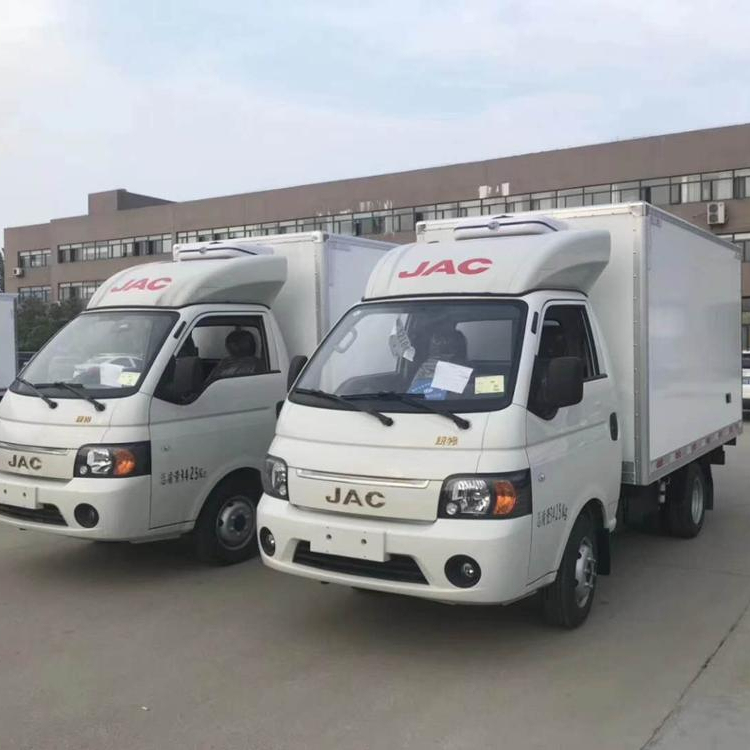 1-2 тонны, бренд JAC, мини-холодильник, грузовик