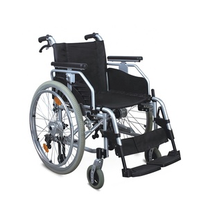 <span class=keywords><strong>Medicare</strong></span> Lipat Sandaran Aluminium Kursi Roda Manual Kaki - Product Image 5