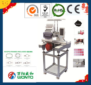 WONYO Computarizada Sola Cabeza Camiseta Gorra Plana Zapatos de la Ropa de Bolas de Lentejuelas Aburrido Cording Máquina Del Bor - Product Image 1