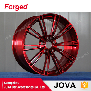 Rojo oscuro coche forjado llantas Australia 15 pulgadas 5 Lug rueda de coche IPW - Product Image 6