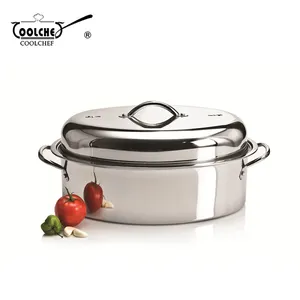 China Stainless Steel Roaster Pan With Handle Suppliers