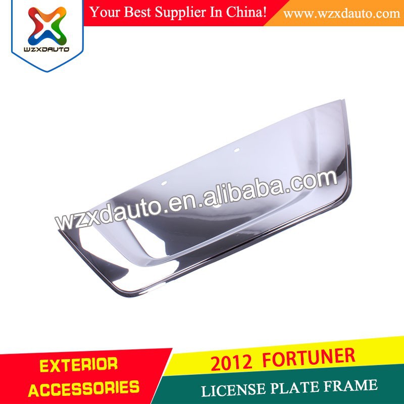 2012 для fortuner chrome номерного знака рамка 09 10 11 12 акрилонитрилбутадиенстирол гальванизирует три слоя никеля для