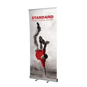 Custom roll up retractable banner stand budget pull up banner display