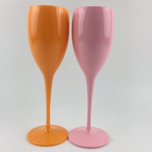 Flûtes en plastique pour la cuisson du <span class=keywords><strong>Champagne</strong></span>, 5.5OZ, colorés et populaires, sans danger, pour fête <span class=keywords><strong>de</strong></span> mariage, livraison gratuite - Product Image 3