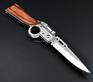 Dao Edc Tay Cầm Bằng Gỗ Săn Bắn Gấp Gọn Nhẹ Dao Bỏ Túi Sinh Tồn Cắm Trại <span class=keywords><strong>Okapi</strong></span> Bushcraft Ngoài Trời - Product Image 5