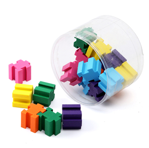 Di alta qualità promozionale tubo di plastica imballaggio Multi forma 3D gomma per la scuola - Product Image 1