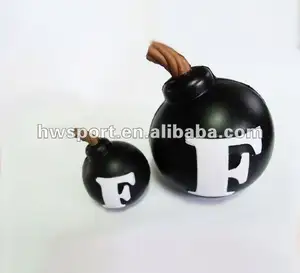 pu bomb anti stress squishy ball