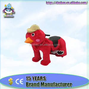 Bambini amavano piedi elettrica furry animal rides macchina del gioco per il centro commerciale - Product Image 2