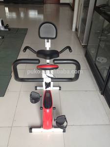 Como <span class=keywords><strong>se</strong></span> ve en tv compras peso ligero físico plegable bicicleta estática con respaldo - Product Image 6