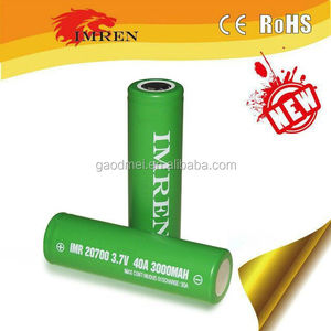 İMREN 21700 <span class=keywords><strong>4800</strong></span> MAH 30A batterie 21700 3.7 V Li-ion battery18650 cellulaire/21700 48g batterie/20700 batterie - Product Image 1