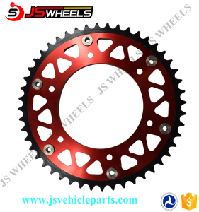 Supermoto motocicleta Motocross piñón de aluminio y cadena - Product Image 5