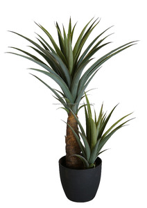 UV artificial bonsai plantas ornamentales plantas artificiales plantas de agave para venta de aire para la decoración casera - Product Image 4