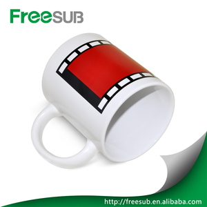 11 oz Película Patrón de Realizar El Cambio de Color Taza de Café 3D Sublimación Taza Mágica - Product Image 4