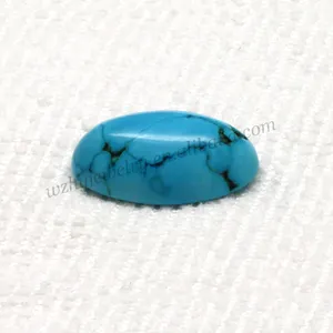 Hình Bầu Dục Cắt Màu Sắc Tự Nhiên Turquoise Turquesa