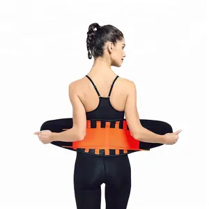 CE approved Waist Trimmer Belt Slim Body Sweat Wrap For Stomach And Back Lumbar Support Waist