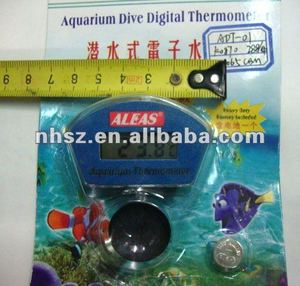 Noir MINI NUMÉRIQUE LCD THERMOMÈTRE FISH TANK AQUARIUM D'EAU CONTRÔLE de <span class=keywords><strong>LA</strong></span> TEMPÉRATURE - Product Image 4