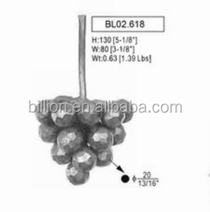Nuovo disegno <span class=keywords><strong>in</strong></span> <span class=keywords><strong>ferro</strong></span> <span class=keywords><strong>battuto</strong></span> fusione di fiori prodotti - Product Image 4