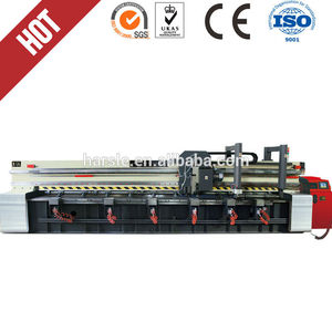Automático chapa máquina de entallar cuatro ejes de alta velocidad de Control numérico chapa v-cutting y 4000 mm ranurado torno - Product Image 1