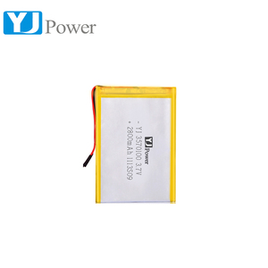 China fabricante <span class=keywords><strong>3</strong></span>,7 V 2800 mAh al por mayor lipo batería - Product Image 1