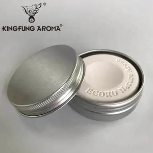 Fabrik Japan Angepasst Logo Runde Keramik Aroma Stein Duft Stein für Home Dekorative Lufterfrischer mit zinn box