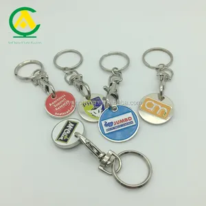 2023 Hotsale Cheap Custom New Euro Coins/ Supermarket shopping cart/ Metal Coins key rings