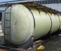 FRP Lưu Trữ Tank 10 20 30 m3 Lít Sợi Thủy Tinh Container từ Trung Quốc nhà máy Rockpro