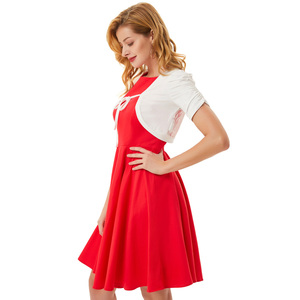 Bolero Corto Plisado Color Marfil para Mujer <span class=keywords><strong>BP</strong></span>, con Mangas Cortas, Espalda Transparente de Encaje y Lazada Delantera BP000705-2 - Product Image 2