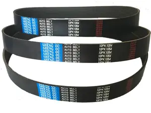 Productos más vendidos cinturón V de goma agrícola 8pk1690 ventilador 6pk2440 para cinturón de ventilador Cummins 6bt hecho en Hebei