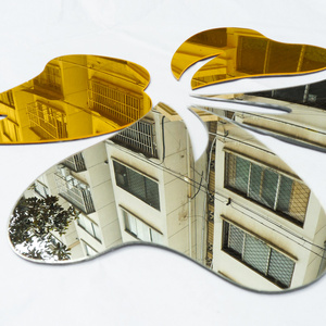 <span class=keywords><strong>Adesivi</strong></span> Murali 3D a Specchio con Fiori per Decorazione Soggiorno, Camera dei Bambini e Casa del Bambino - Product Image 4