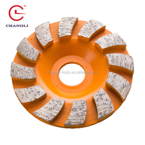 Tasse Diamant Hoch porosität Schleif becher Rad Fabrik verkauf Heiß presse Sinter granit Betons tein 100mm Metall 1 Stück <span class=keywords><strong>3</strong></span> Jahre - Product Image 3