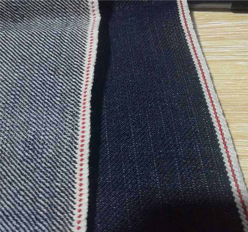 Selvedge 데님 100% 코튼 16.7 oz 있음